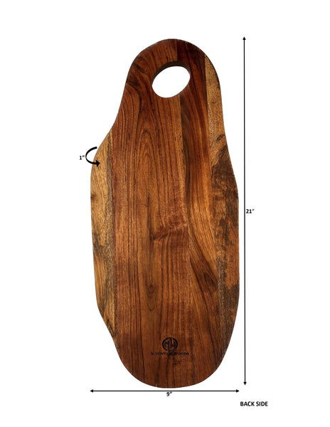 Cutting Board With Handle By Montes Doggett – Bella Vita Gifts & Interiors