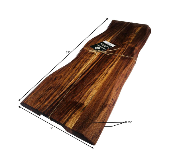 Mountain Woods Brown Acacia Hard Wood Cutting Board - 18