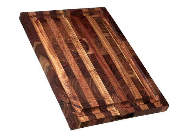 Large Thick Acacia Wood Cutting Board – NovoBam
