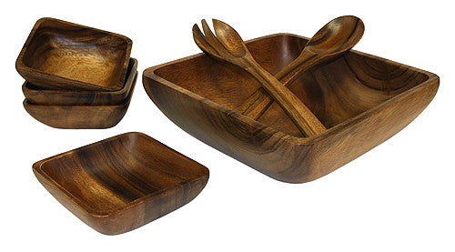 Mountain Woods Large Organic Brown wood Bowl