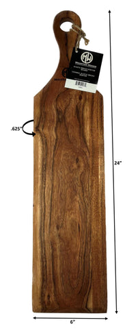 Mountain Woods Large Hardwood Acacia Cutting Board - 14.5