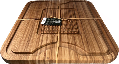 LARGE WOOD BAMBOO CUTTING BOARD - Kitchen Envy
