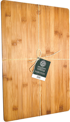 Camp Chef 26-in L x 18-in W Bamboo Cutting Board in the Cutting